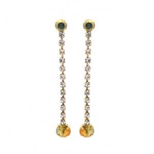 NEW TOVA women's aliza earrings in antique gold